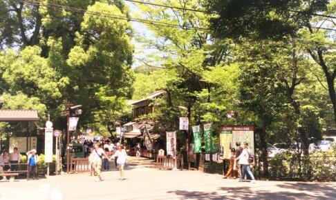 深大寺に向かう道