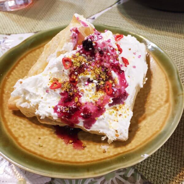 Tadaku(タダク)のEtimal先生のシリア料理教室にて♪デザート☆