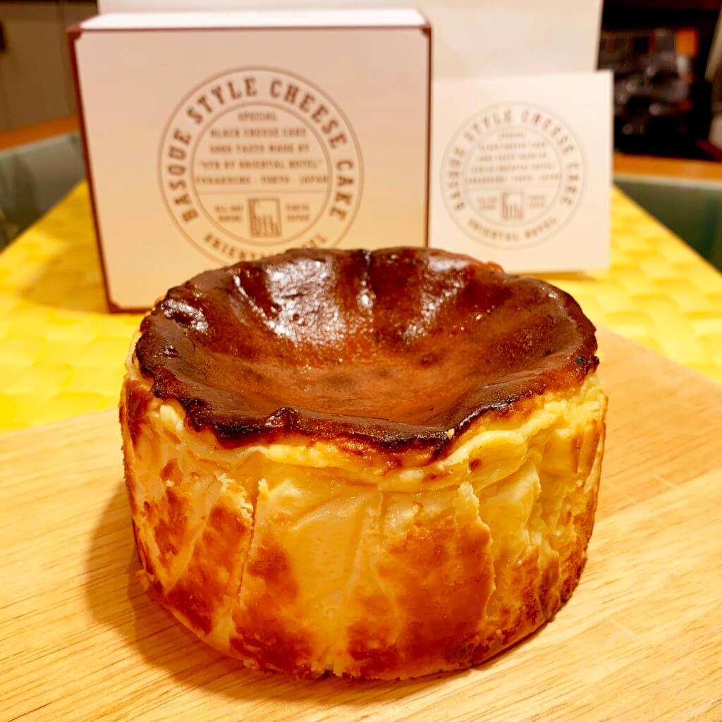 【有楽町テイクアウト・お取り寄せ】スイーツ：「6th by ORIENTAL HOTEL（シクスバイオリエンタルホテル）」絶品バスクチーズケーキ！人気の味をお家でも☆ Cocoの銀座・新橋グルメ。